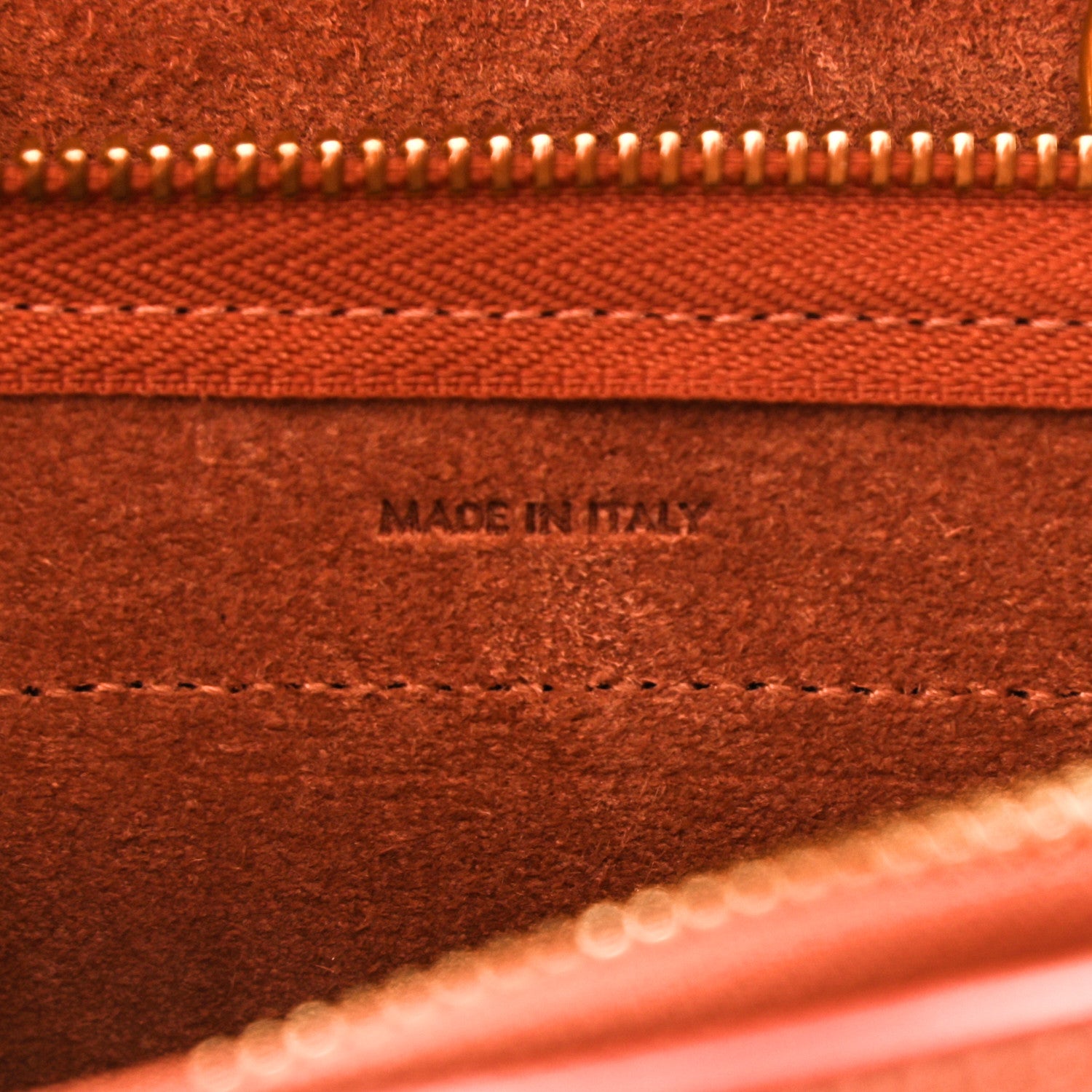 Celine Grained Calfskin Pico Belt Bag Lychee 6 of 9