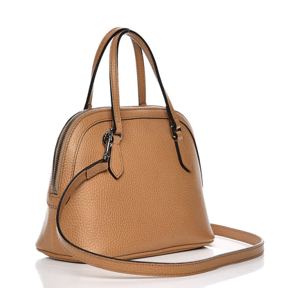 Gucci Calfskin Mini Dome Bag Whiskey 4 of 9