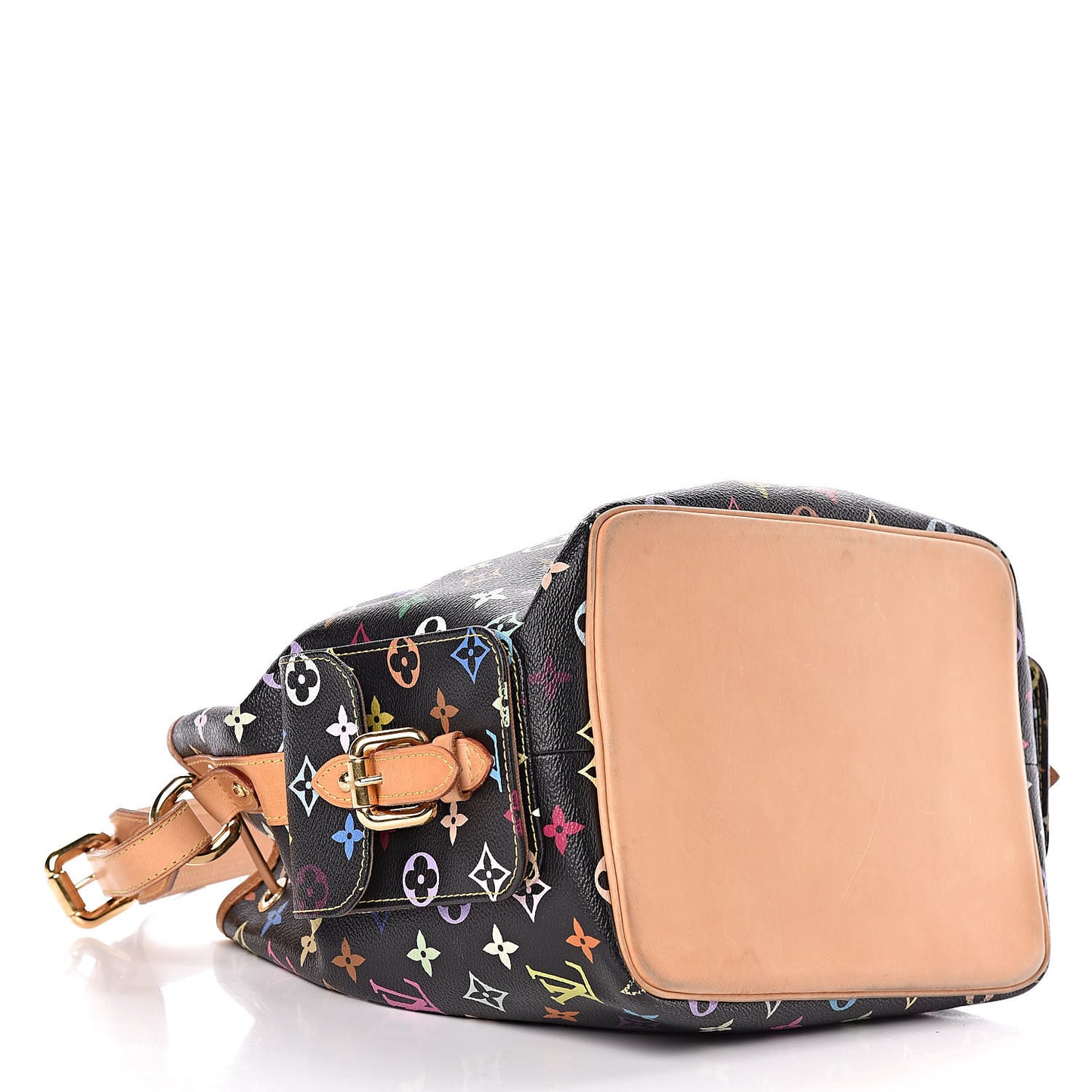 Monogram Multicolor Petit Noe Black