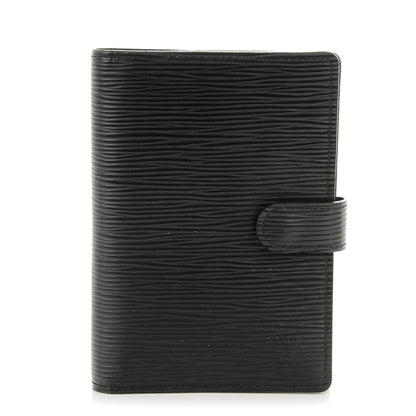 Louis Vuitton Epi Small Ring Agenda Black 1 of 7
