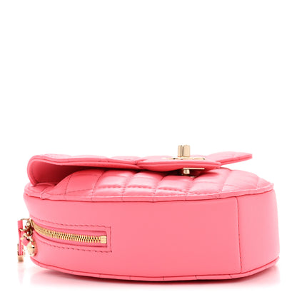 Chanel Lambskin Quilted CC In Love Heart Bag Pink 4 of 11