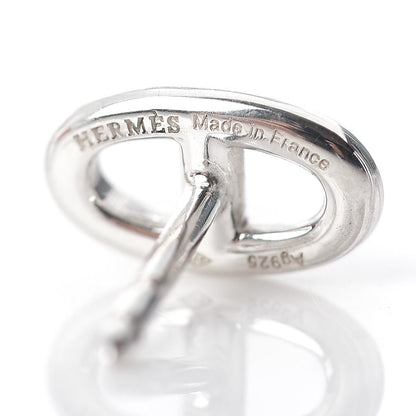 Hermes Sterling Silver TPM Farandole Earrings 4 of 4