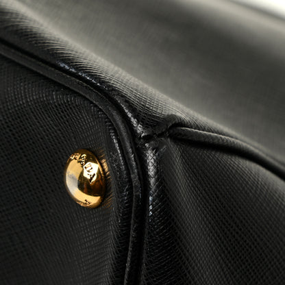 Prada Saffiano Large Galleria Double Zip Tote Black 13 of 18