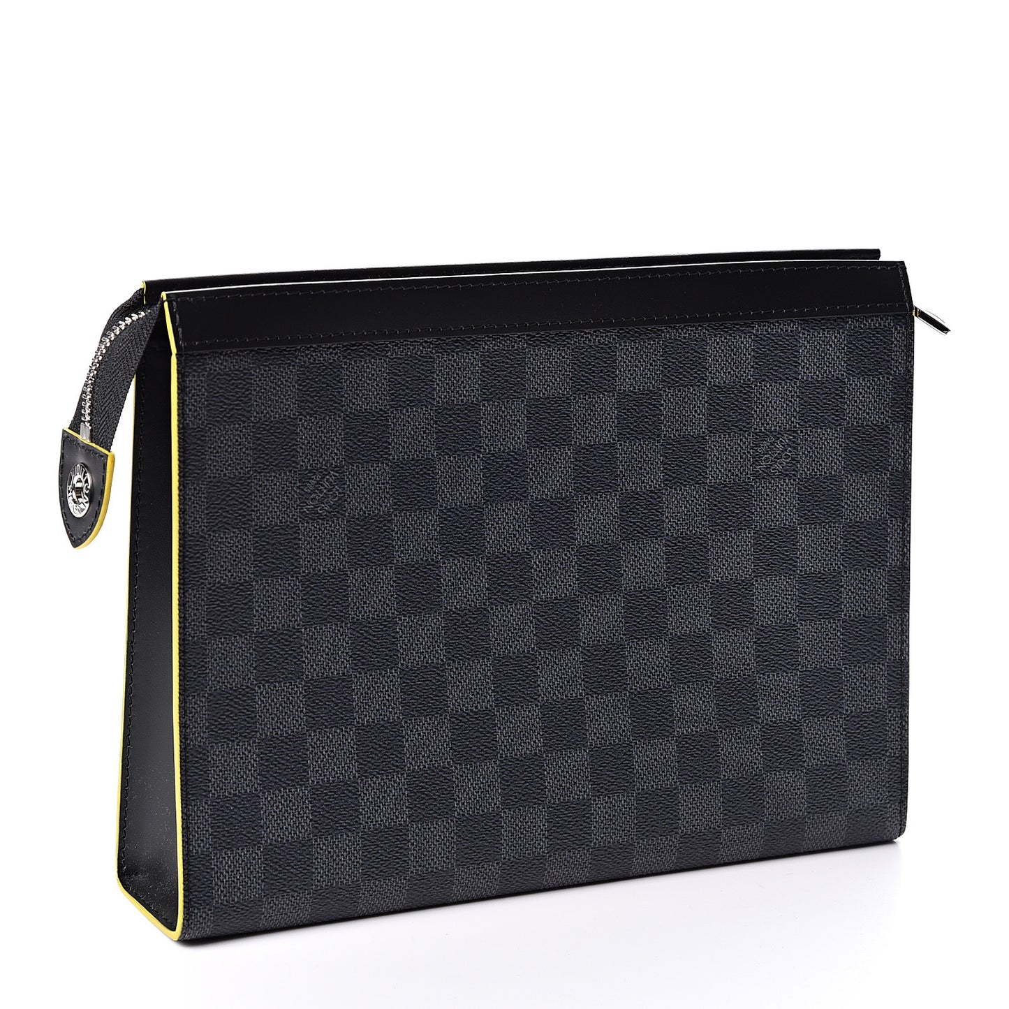 Damier Graphite Pochette Voyage MM Yellow