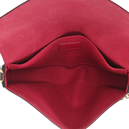 Louis Vuitton Monogram Pochette Felicie Chain Wallet Fuchsia 11 of 19