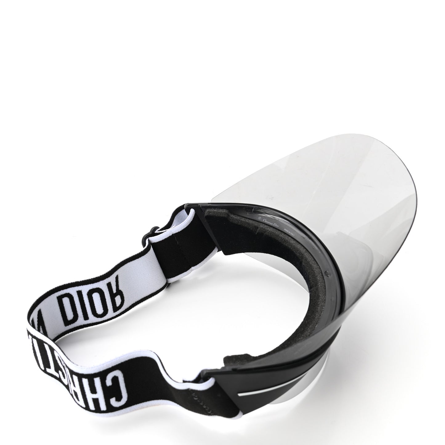 Mirrored DiorClub1 Sun Visor Black