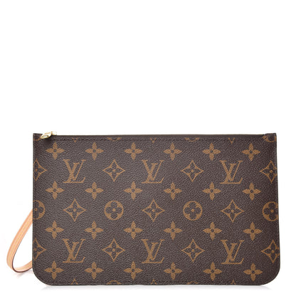 Louis Vuitton Monogram Neverfull MM GM Pochette 1 of 8