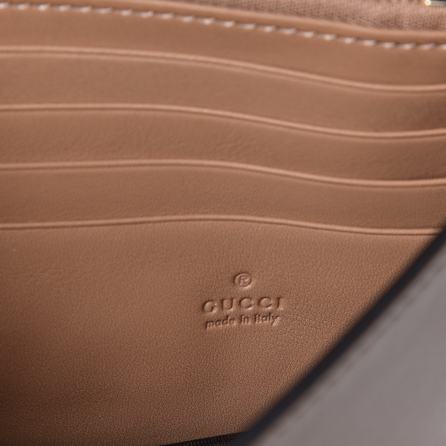 Gucci Calfskin Icon Wallet Camelia 5 of 8