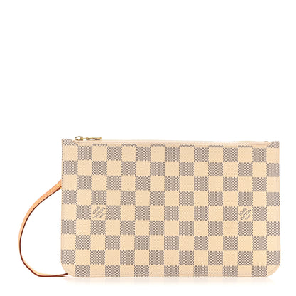 Louis Vuitton Damier Azur Neverfull MM GM Pochette 1 of 8