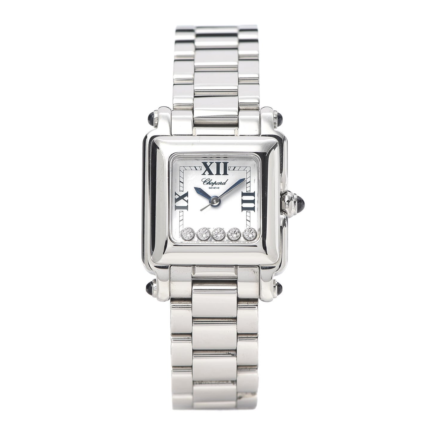 Stainless Steel 5 Diamond 23mm Happy Sport Quartz Watch