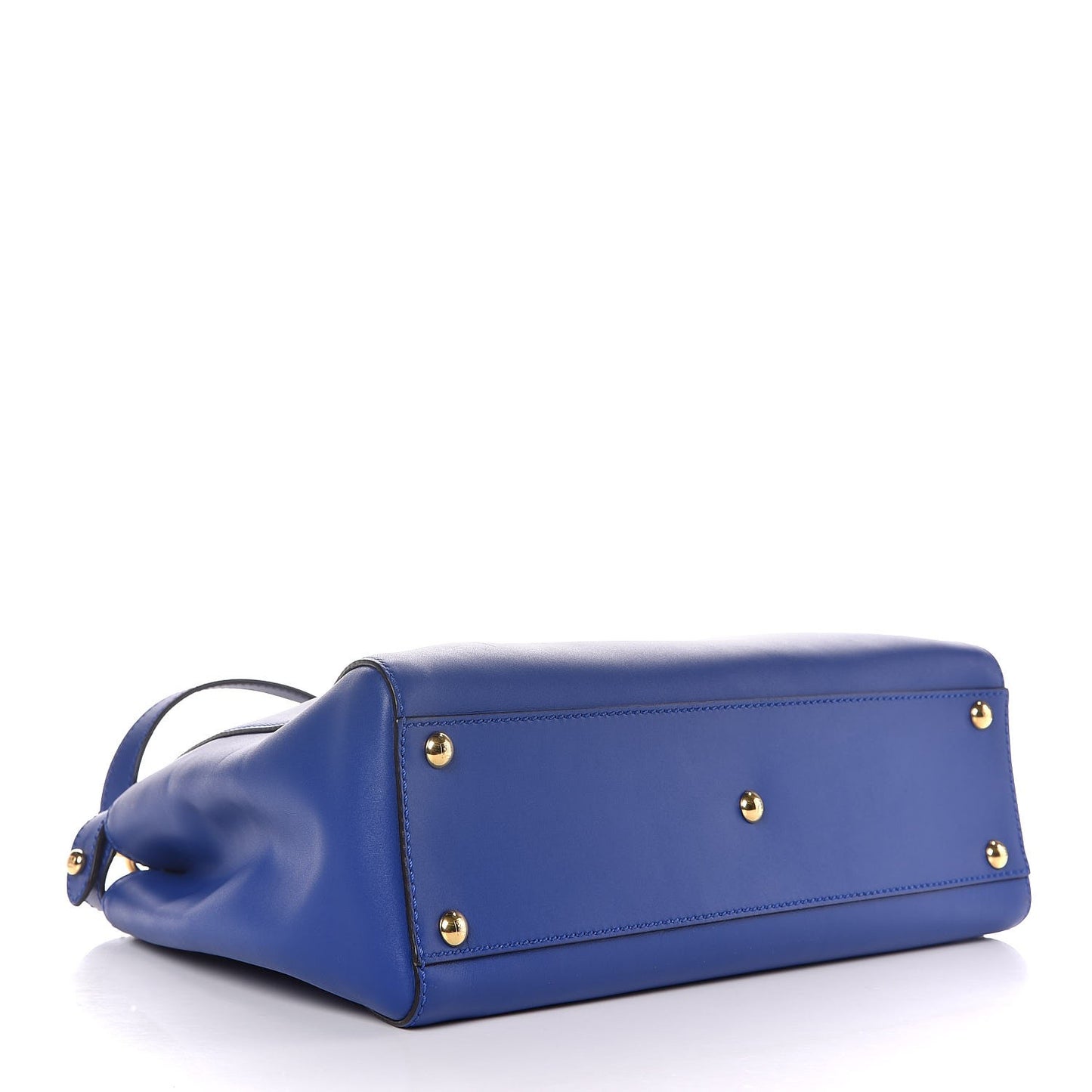 Vitello Morgan Fabric Jacquard Pequin Medium Peekaboo Iconic Satchel Blue Neon Tobacco