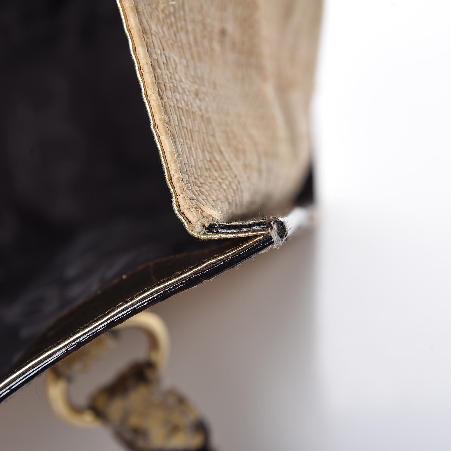 Dolce & Gabbana Raffia Python Tote 9 of 18