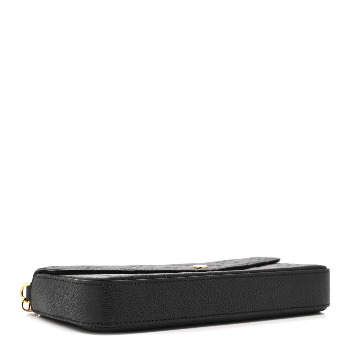 Louis Vuitton Empreinte Pochette Felicie Chain Wallet Black 5 of 10