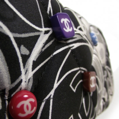 Chanel Satin Quilted Multicolor CC Beads Flap 7 of 12