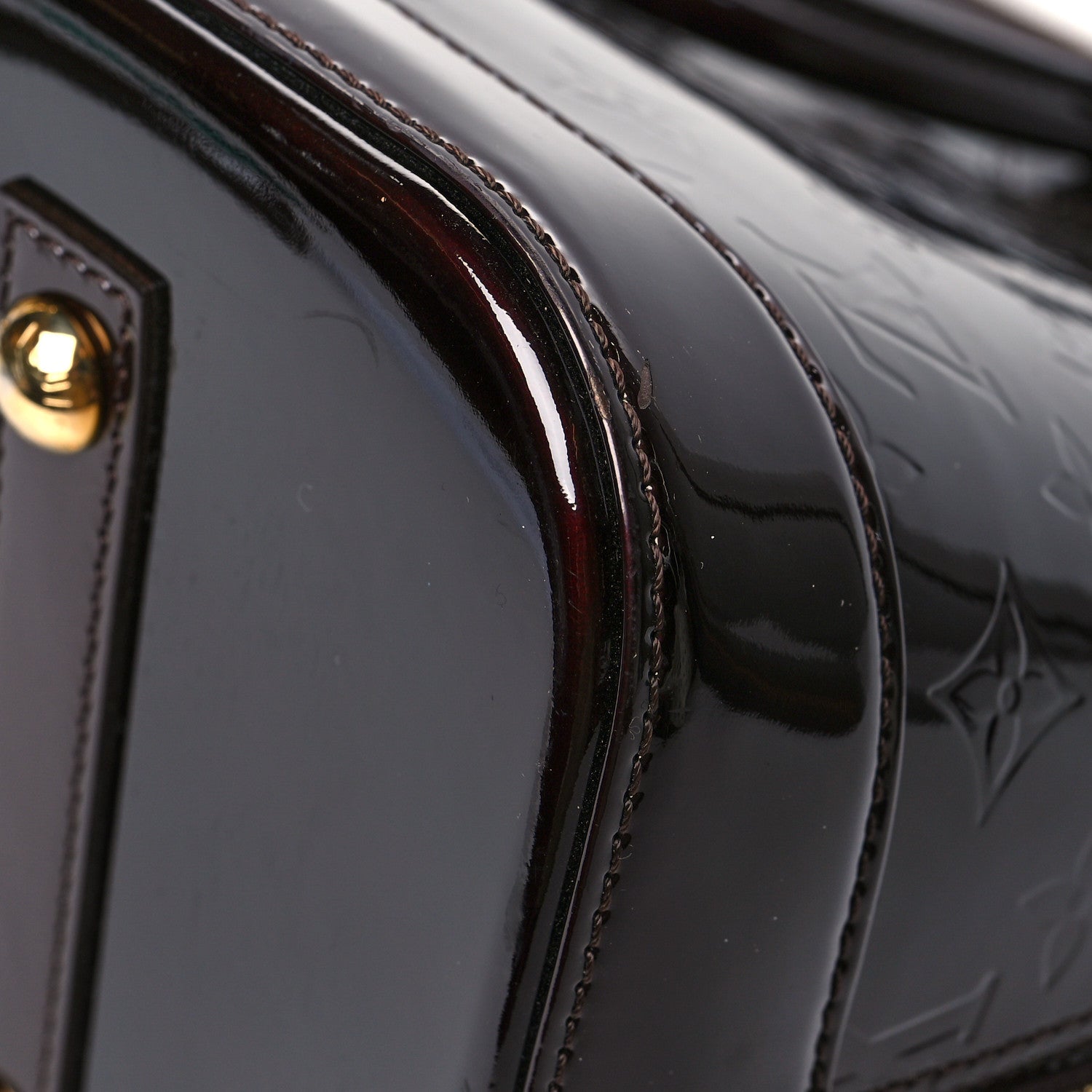 Louis Vuitton Vernis Alma GM Amarante 11 of 13