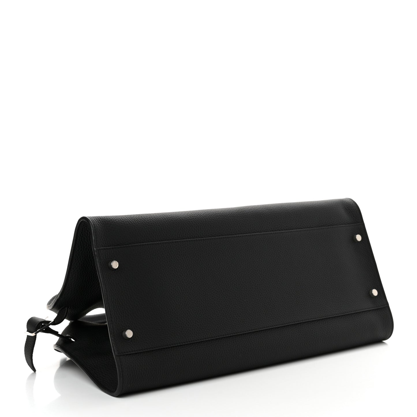 Grained Calfskin EW Margaux Black