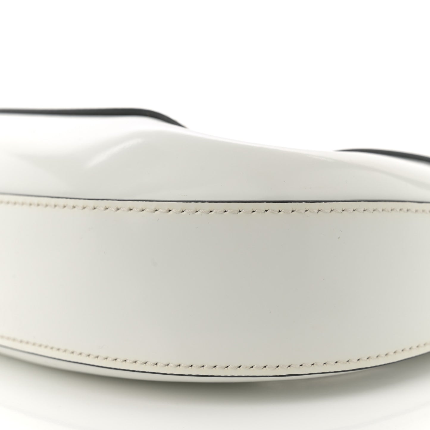Spazzolato Cleo Adjustable Strap Shoulder Bag White