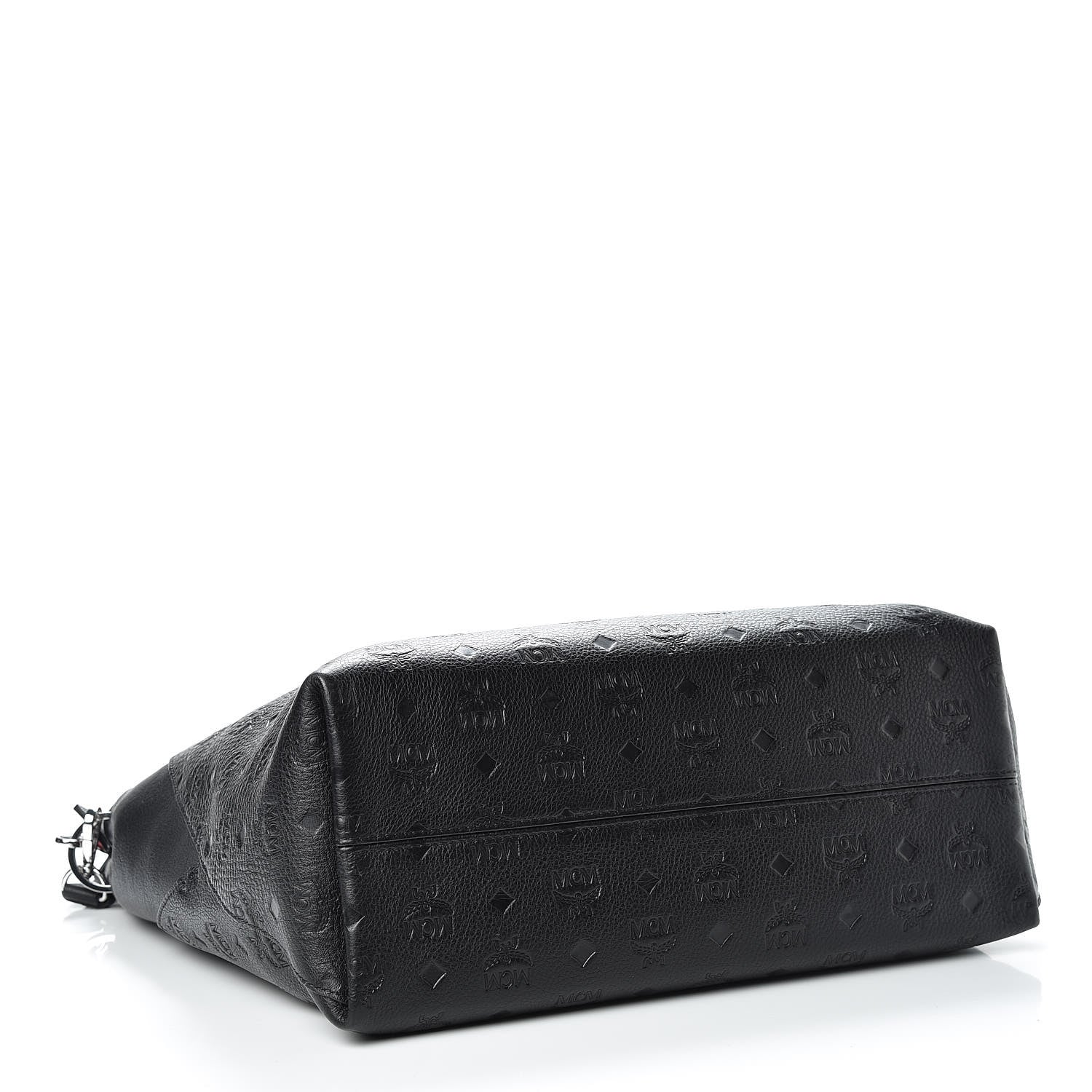 MCM Calfskin Ottomar Large Klara Hobo Black 5 of 12