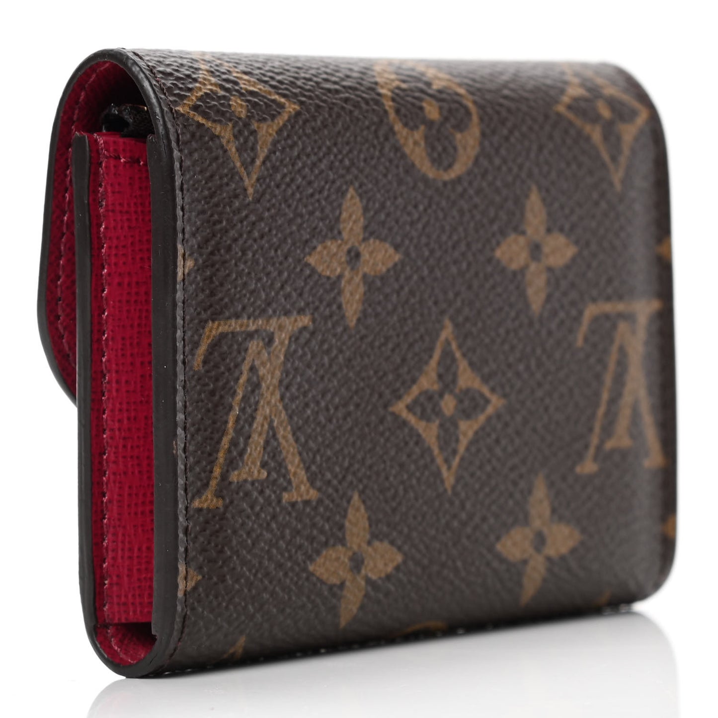 Monogram Rosalie Coin Purse Fuchsia