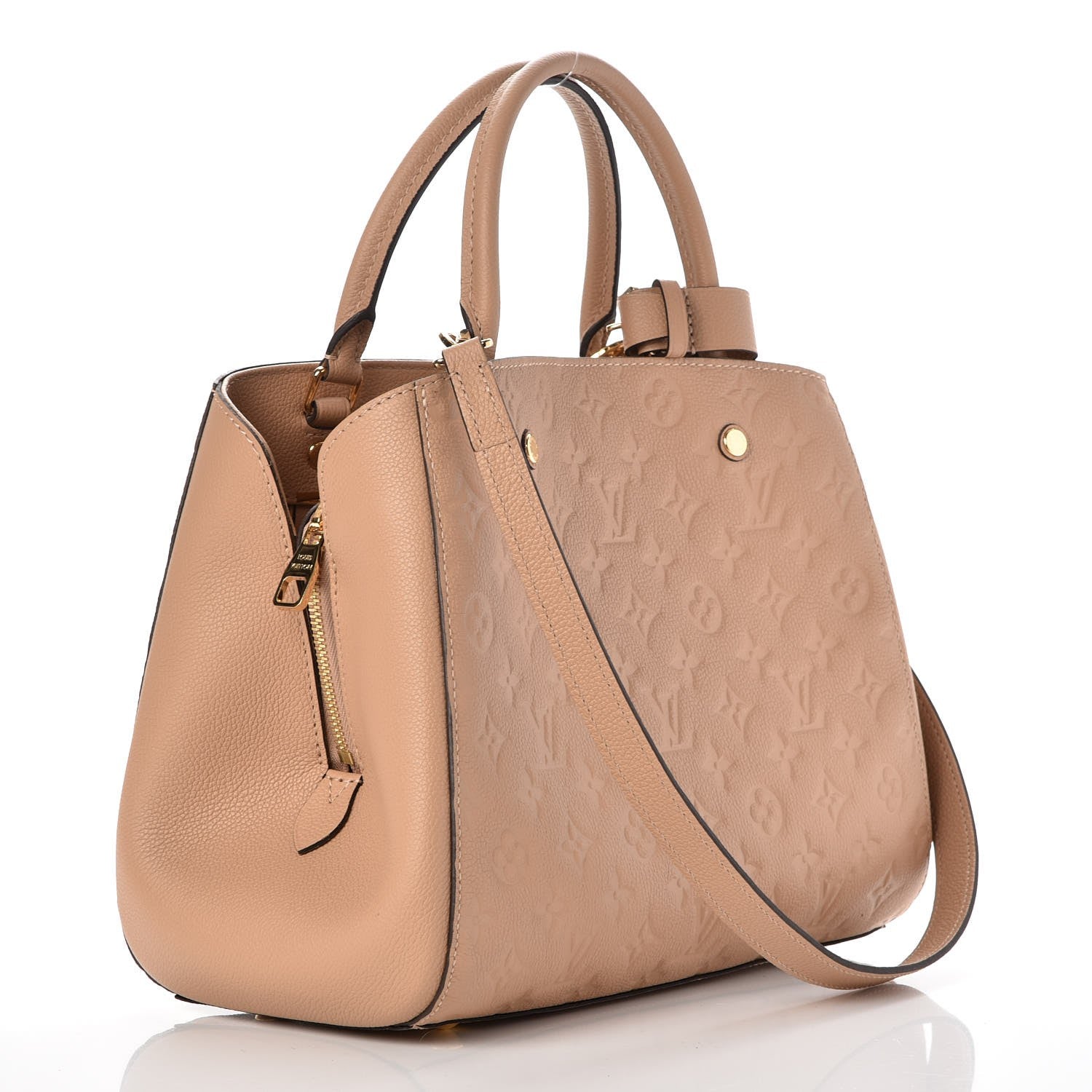 Louis Vuitton Empreinte Montaigne MM Papyrus 4 of 9