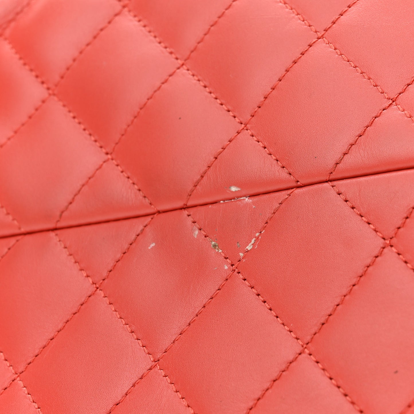 Calfskin Perforated Up In The Air North South Tote Red
