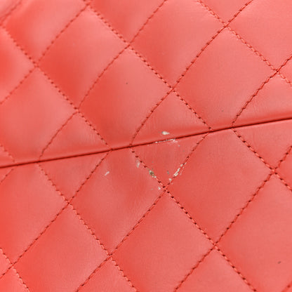 Chanel Calfskin Perforated Up In The Air North South Tote Red 11 of 11