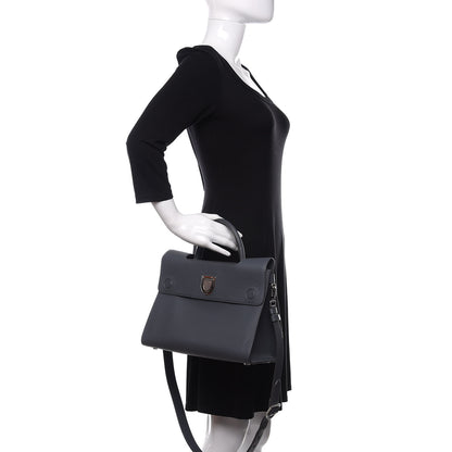 Christian Dior Calfskin Medium Diorever Flap Meteorite Grey 3 of 11