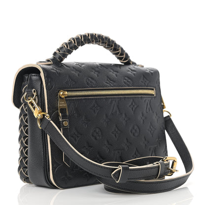 Louis Vuitton Empreinte Braided Pochette Metis Black 3 of 11