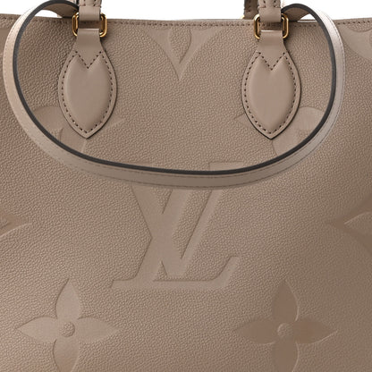 Louis Vuitton Empreinte Monogram Giant Onthego MM Tourterelle 7 of 10