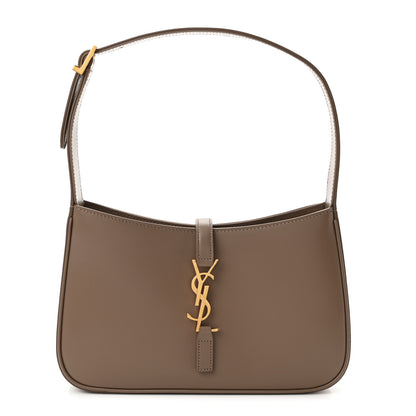 Saint Laurent Smooth Calfskin Le 5 A 7 Hobo Taupe 1 of 10
