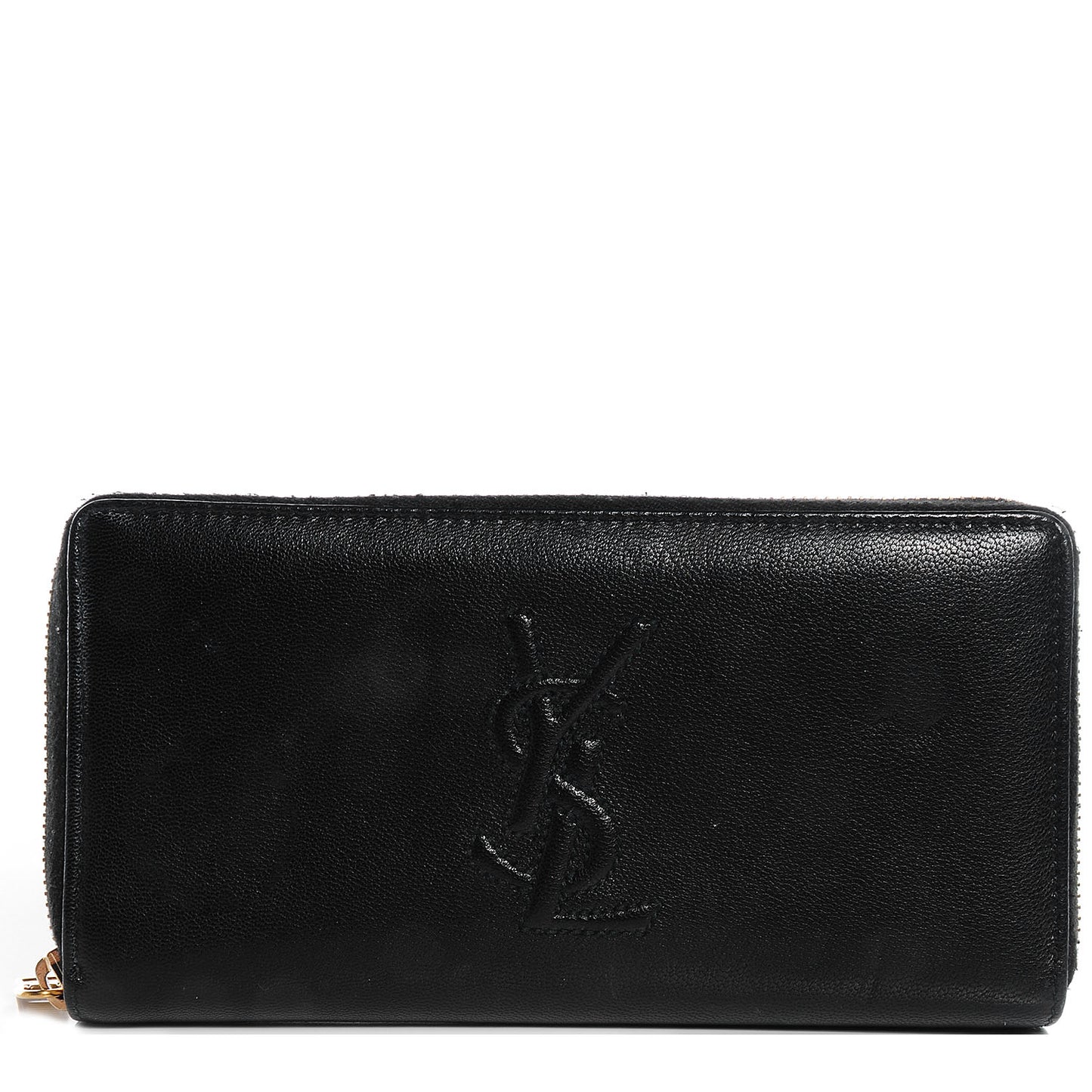 Chevre Belle De Jour Zip Around Wallet Black