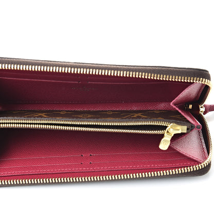Louis Vuitton Monogram Clemence Wallet Fuchsia 5 of 7