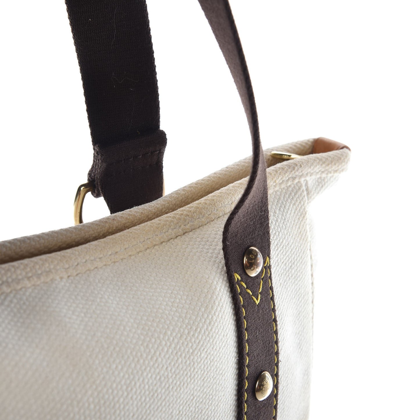 Toile Antigua Cabas MM Tote White