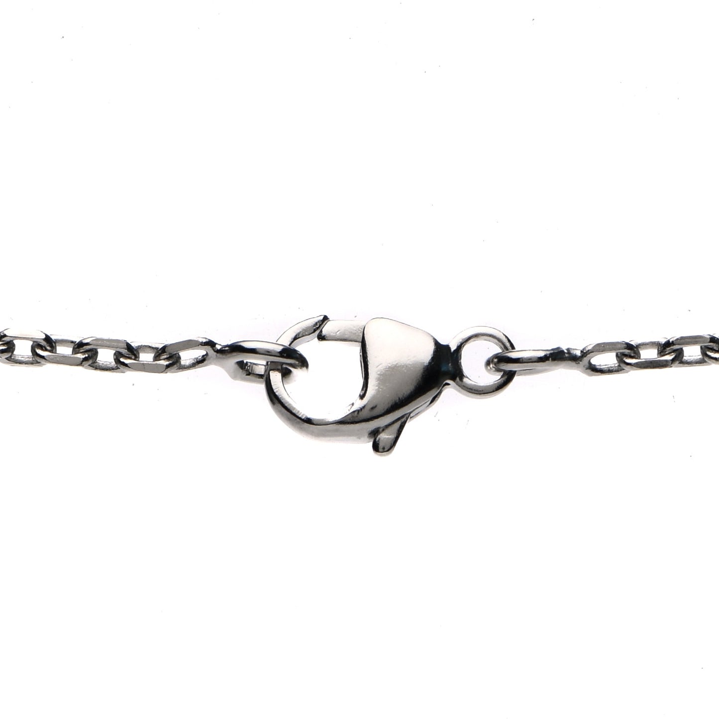 Lacquered Palladium Pop H Pendant Necklace Jaune Mimosa