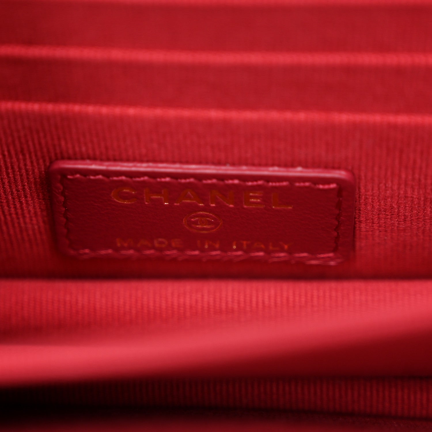Chanel Lambskin Enamel Quilted Pending CC Clutch With Chain Black 6 of 10