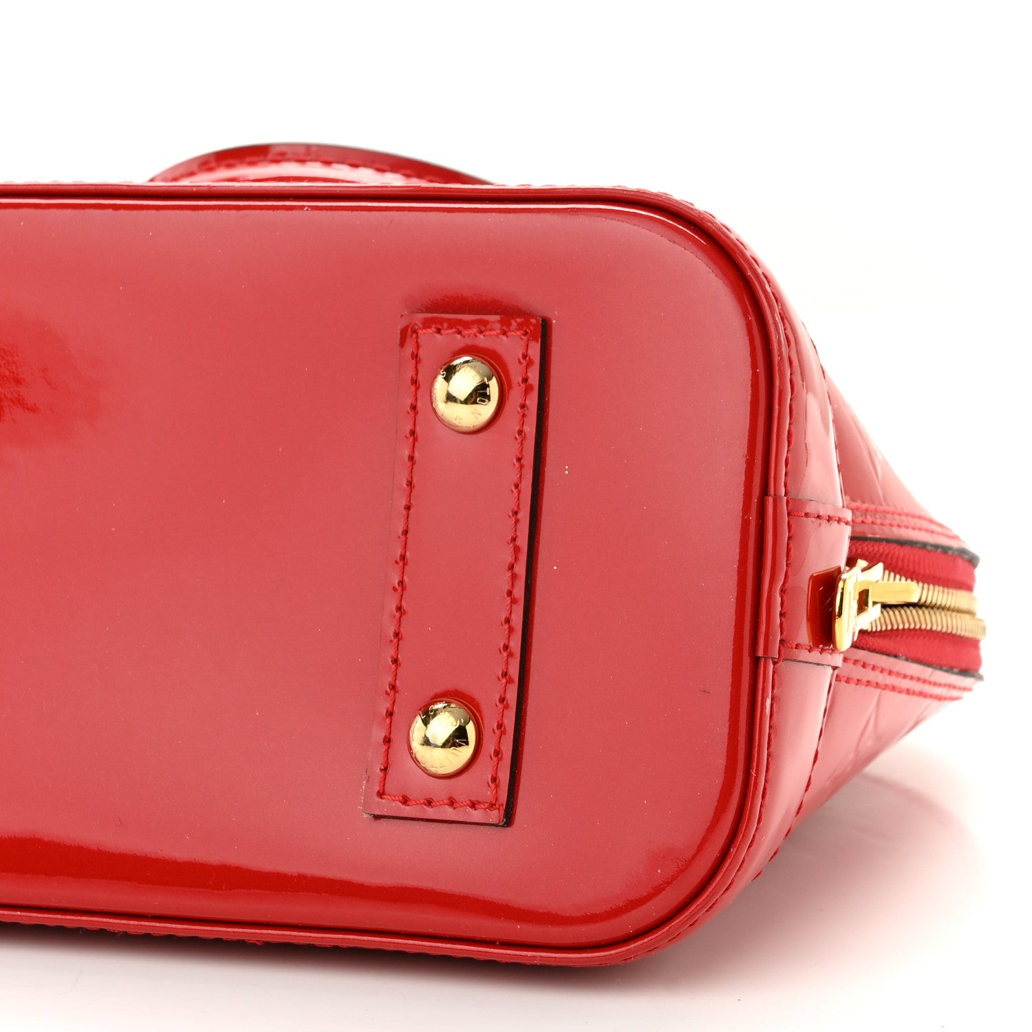 Louis Vuitton Vernis Alma BB Rouge Grenadine 11 of 12
