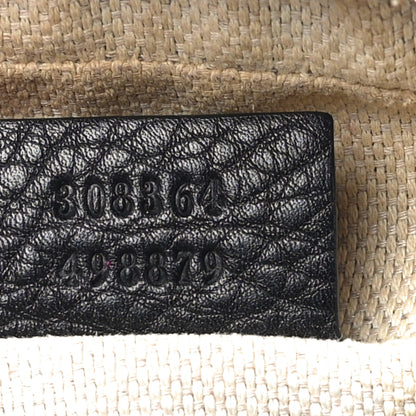 Gucci Pebbled Calfskin Small Soho Disco Bag Black 7 of 17