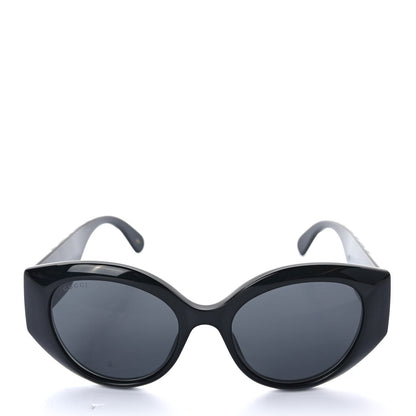 Gucci Acetate GG Cat Eye Sunglasses GG0809S Black 2 of 7