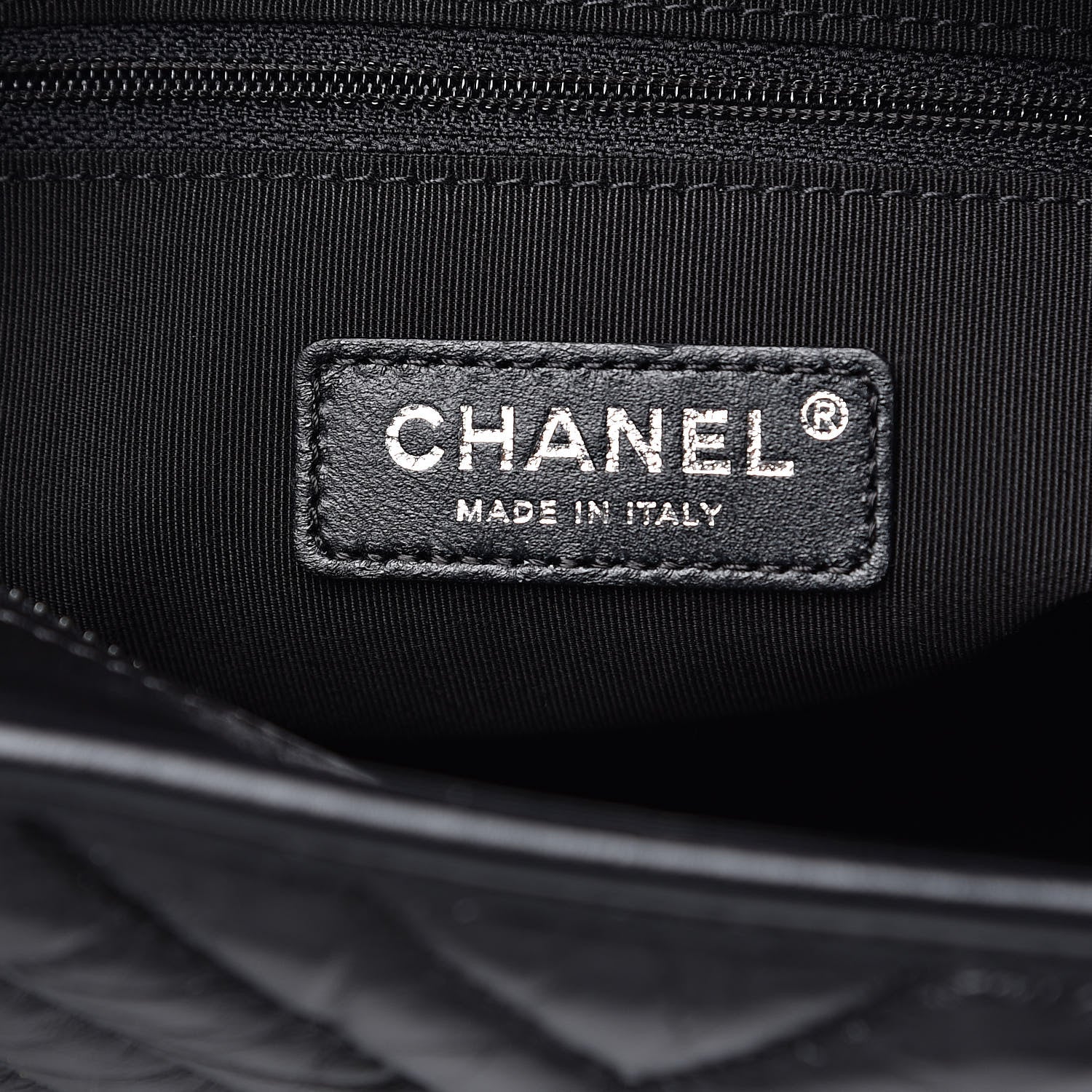 Chanel Aged Calfskin Chevron Quilted Medium Gabrielle Hobo So Black 6 of 13