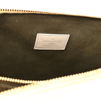 Louis Vuitton Lambskin Embossed Monogram Coussin PM Beige Cream 8 of 12