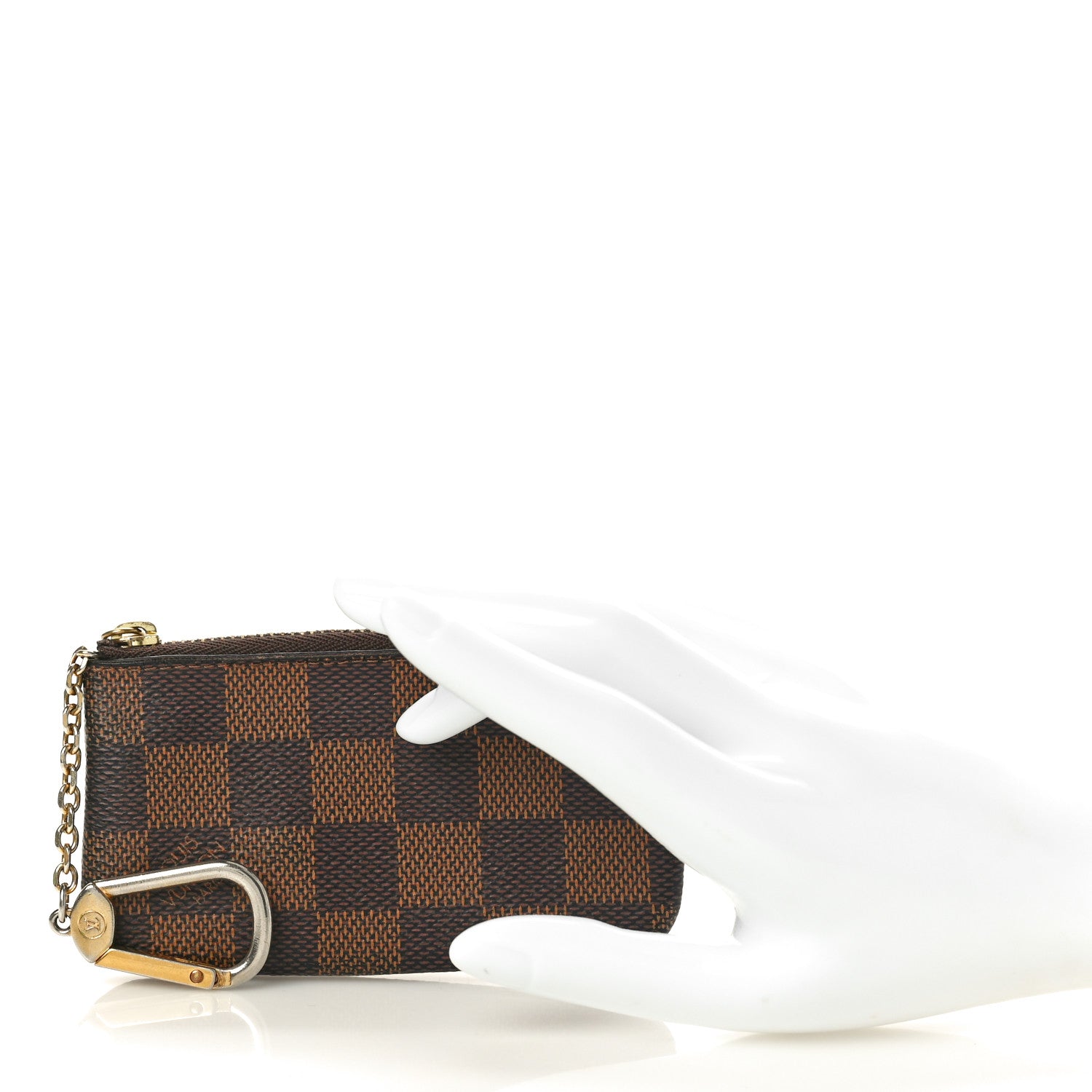Louis Vuitton Damier Ebene Key Pouch 2 of 7