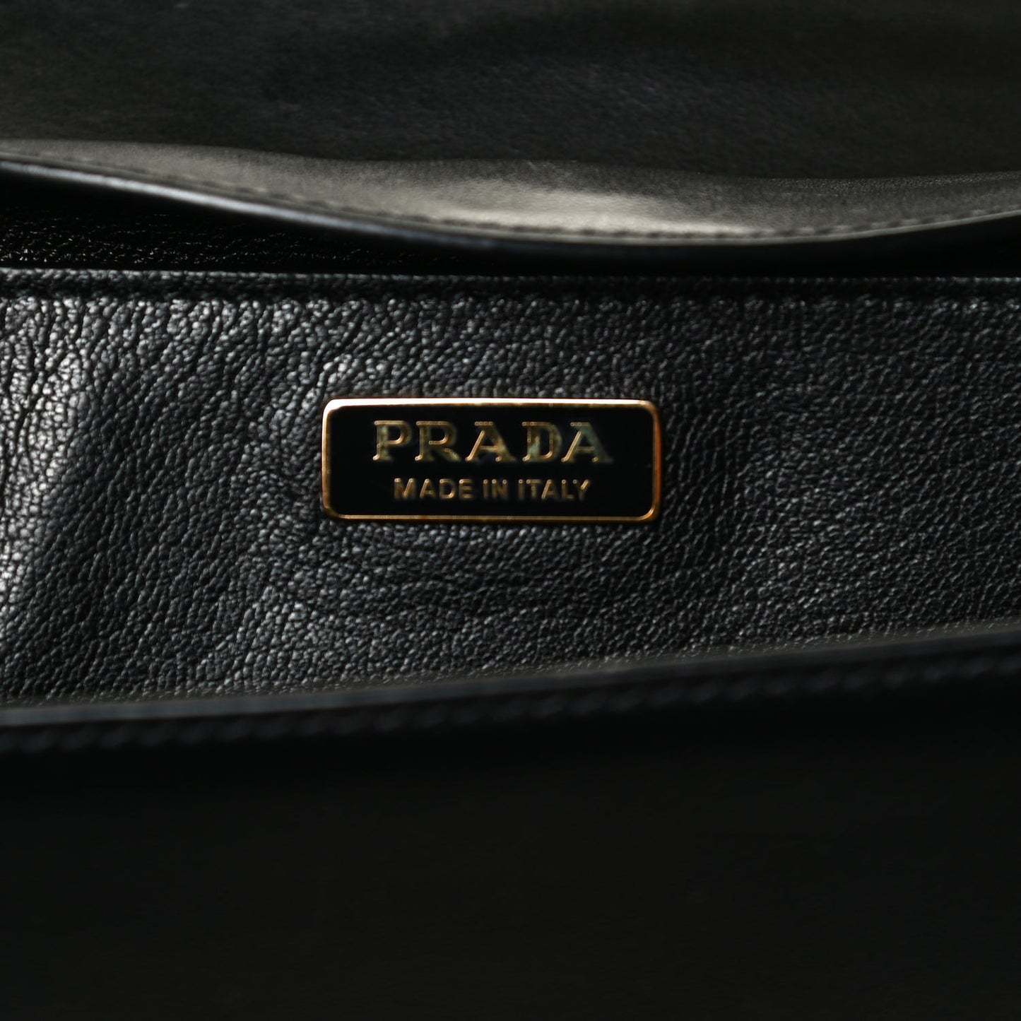 City Calfskin Saffiano Cahier Bag Black