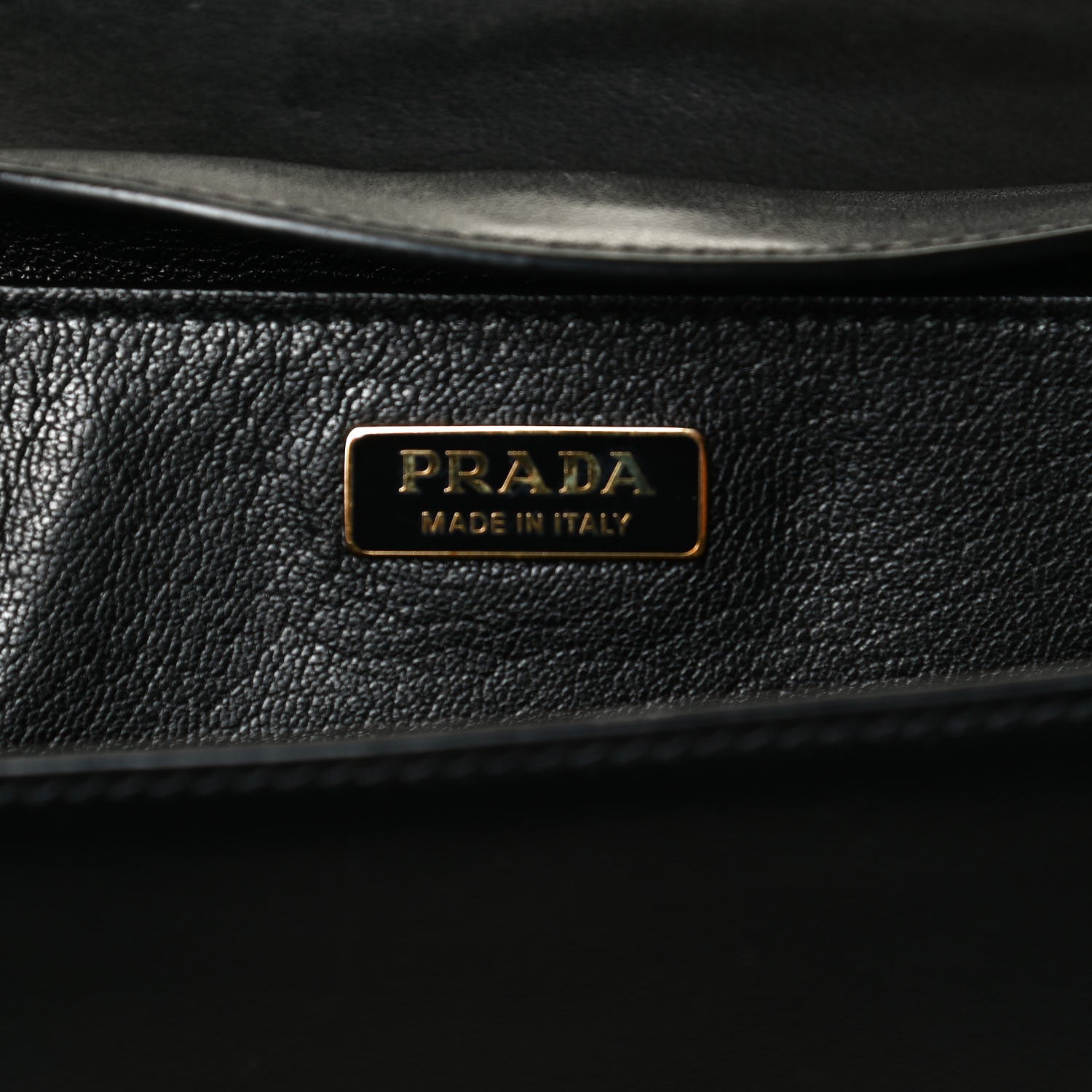 Prada City Calfskin Saffiano Cahier Bag Black 6 of 15