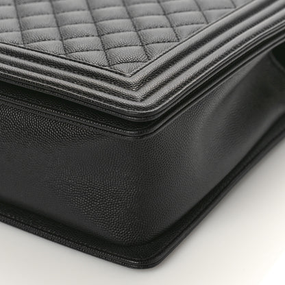 Chanel Caviar Quilted Large Boy Flap Black 9 of 9