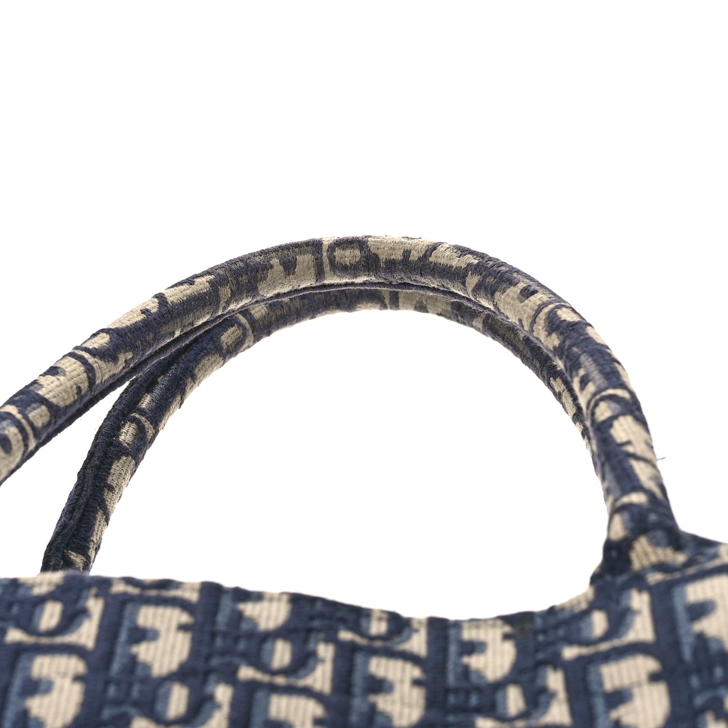 Oblique Medium Book Tote Blue Multicolor