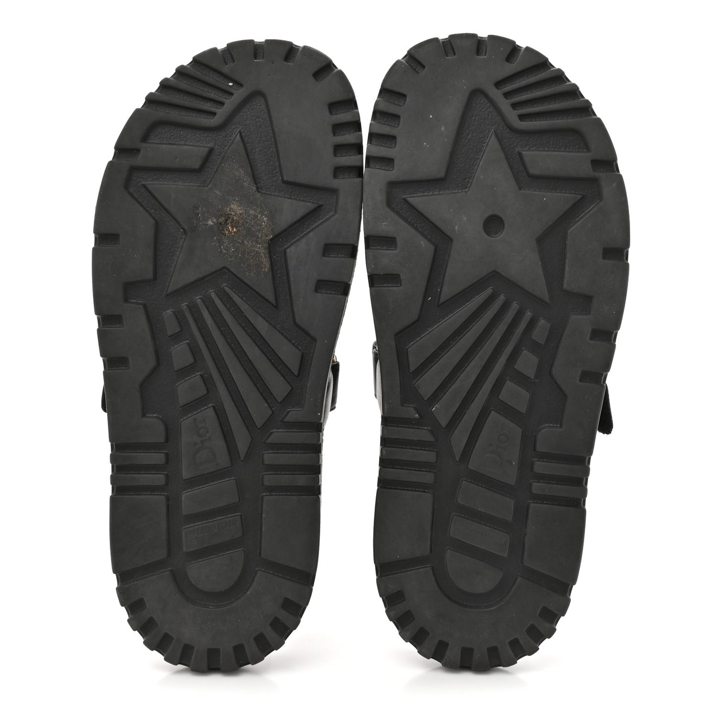 Lambskin Dioract 10mm Sandals 39 Black