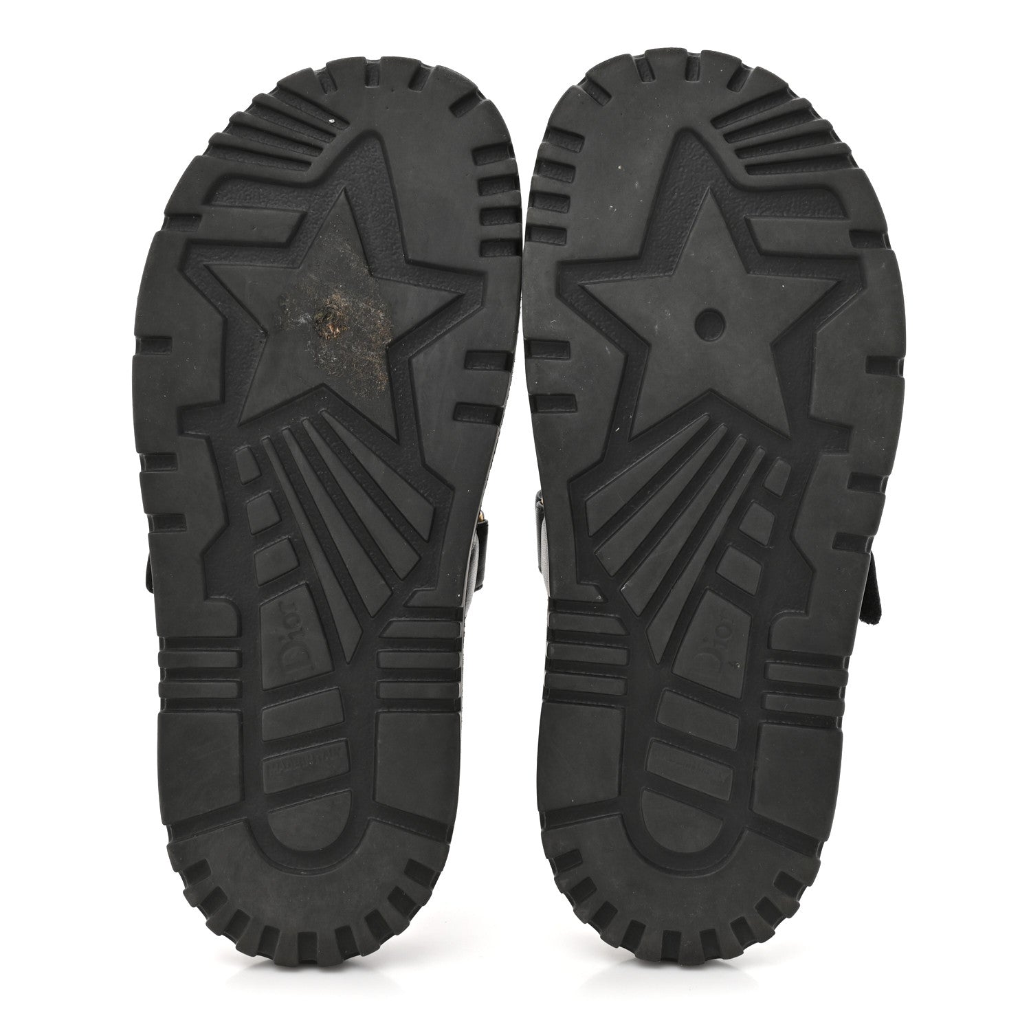 Christian Dior Lambskin Dioract 10mm Sandals 39 Black 6 of 10