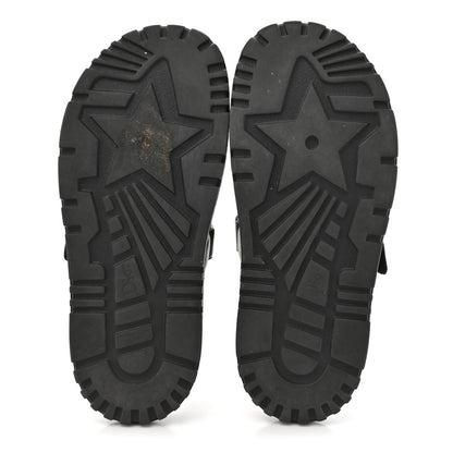 Christian Dior Lambskin Dioract 10mm Sandals 39 Black 6 of 10