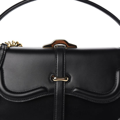 Prada City Calfskin Belle Top Handle Bag Black 11 of 11