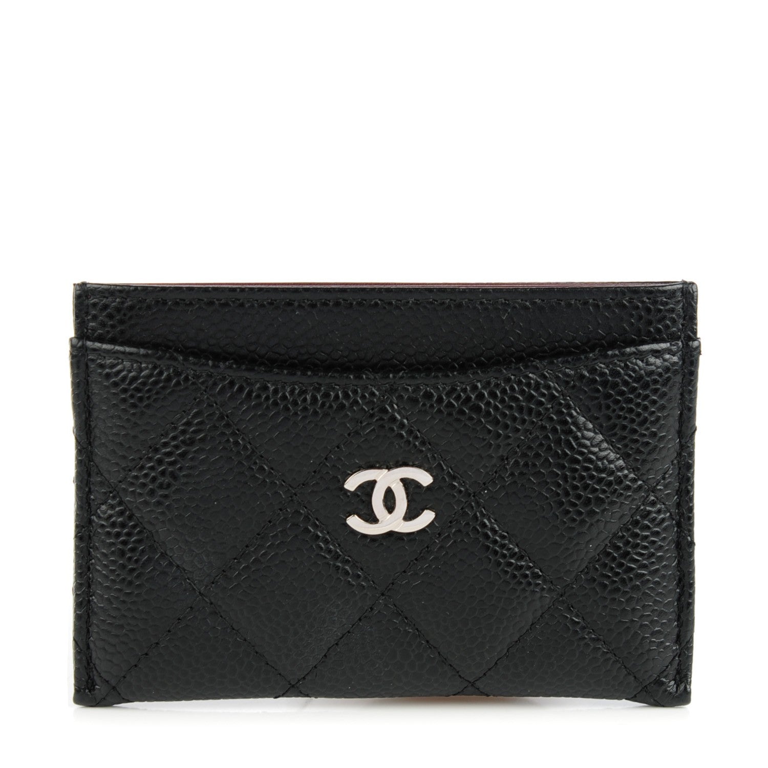 Chanel Caviar Quilted Card Holder Black 1 of 7